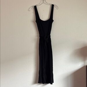 Rolla Coster Black Ruched Sheath Jumpsuit